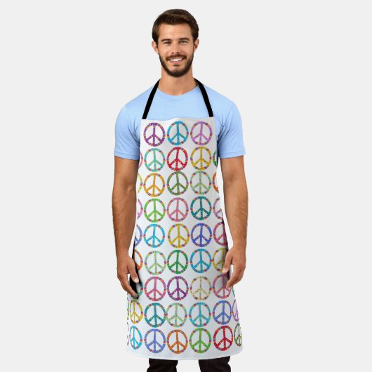 Tout-en-dessus Imprimer tablier fantaisiste (Porté)