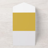 Tout En Un 50e anniversaire All in One Wedding Invitation (Dehors)