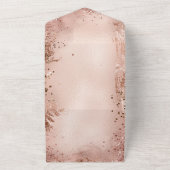 TOUT EN UN Bling Invitation Conception (Dehors)