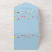 Tout En Un Carousel Cirque Invitation d'anniversaire (Dehors)