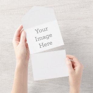 Tout En Un Créez votre propre invitation mate tout-en-un