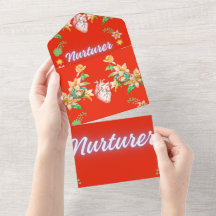 Faire invitation de mariage florale | Personnalisé