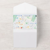 Tout en un Faire-part de mariage (Dehors)