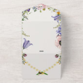 Tout En Un Floral Buzz : Invitation de mariage du printemps (Dehors)