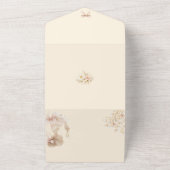 Tout En Un Flower Dreamy Soft Sweet 16 Birthday Invitation (Dehors)