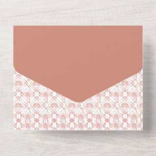 Tout En Un Invitation à l'anniversaire de la florale japonais