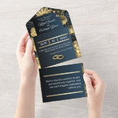 Tout En Un Invitation Amour Éternel (Déchirure)