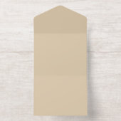 Tout En Un Invitation Beige Champagne (Intérieur)