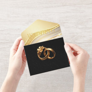 Tout En Un Invitation Carton d'invitation de mariage Classic Elegance Go