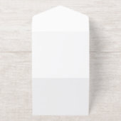 Tout En Un Invitation custom, unique, sleek & minimalist hershey®'s kiss (Extérieur)