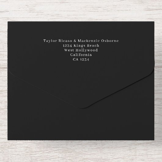 Tout En Un Invitation Deux Reines Font Un Mariage Gay Pair (Verso)