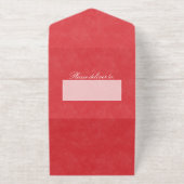 Tout En Un Invitation Élégant Mariage de trituration or (Extérieur)