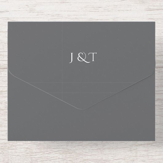 Tout En Un Invitation Elégant Rose Foil Mariage LGBTQ amical (Verso)