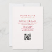 Tout en Un Invitation Fête Bébé Soda Prêt à Explos (Dos)
