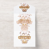 Tout En Un Invitation Halloween (Intérieur)