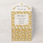 Tout En Un Invitation jaune pâturage (Dehors)