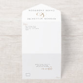 Tout En Un Invitation Modern Lets Do This Text (Extérieur)