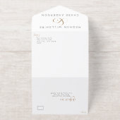 Tout En Un Invitation Modern We Do Text  (Extérieur)