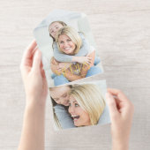 Tout En Un Invitation Moderne Simple Be Merry Typographie 1 Photo Foil (Détachable)