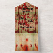 Tout En Un Invitation sanglante (À l'intérieur)