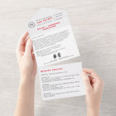 Tout En Un Invitation Spy Agent Secret (Déchirure)