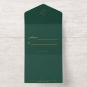Tout En Un Invitation Tropical Modernism Gift Envelope (Intérieur)