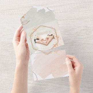 Tout En Un Invitation vierge