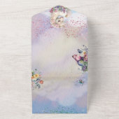 TOUT EN UN Unicorne Invitation Anniversaire (Dehors)