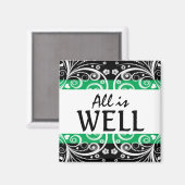 Tout est bel aimant de citation de 3 mots (Recto/Verso)