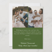 Tout est brillant Carte de Noël Forest Green Multi (Dos)
