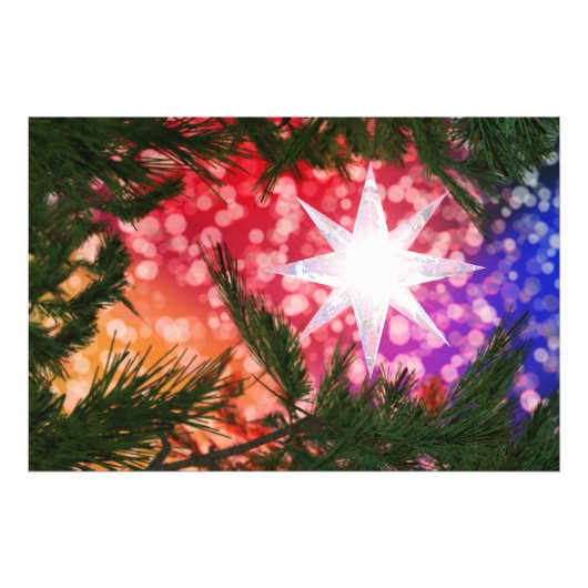 Tout est brillant Photo de Noël Imprimer (Devant)