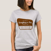 Tout est en t-shirt Parc National du Beau  (Devant)