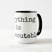 Tout est Figurable, Citer Mug de café (Devant droit)