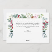 Tout est lumineux script photo carte vacances phot (Dos)