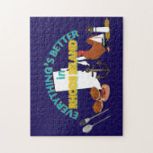 Tout est meilleur dans le puzzle d'Île de Rhode (Vertical)