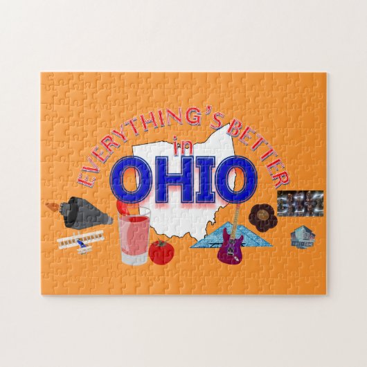 Tout est mieux dans l'Ohio Puzzle (Horizontal)