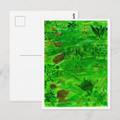 Tout est vert carte postale (Devant / Derrière)