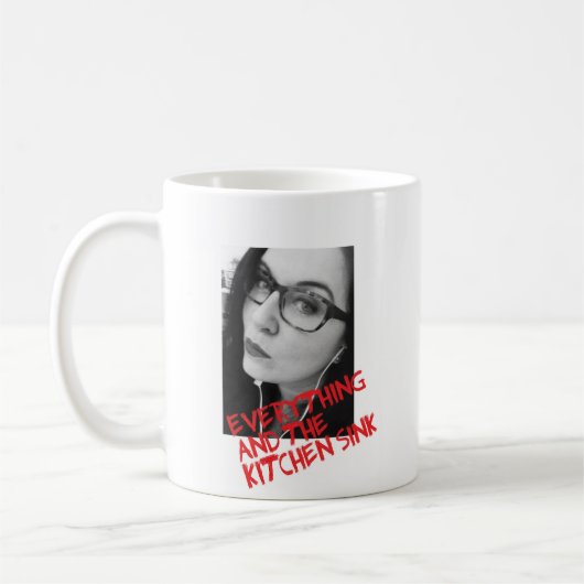 Tout et l'évier de cuisine - tasse de Podcast (Gauche)