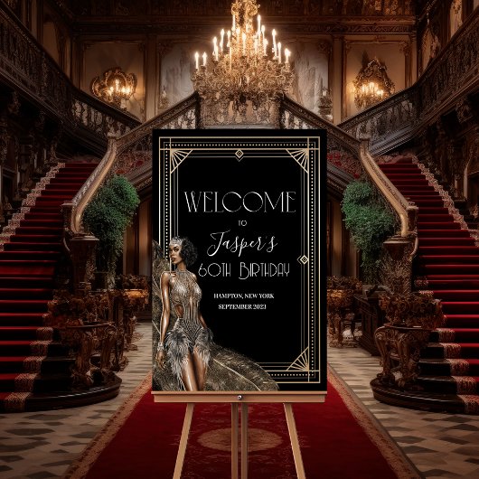 TOUT ÉVÉNEMENT - Affiche de bienvenue des années 2