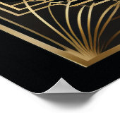 TOUT ÉVÉNEMENT - Années folles 20s Welcome Poster  (Coin)