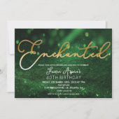 TOUT ÉVÉNEMENT - Invitation de forêt enchantée (Devant)