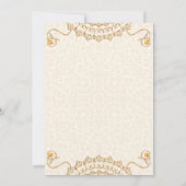 TOUT ÉVÉNEMENT - Invitation de mariage arabe pour (Dos)