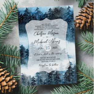 TOUT ÉVÉNEMENT - Invitation Forêt d'Hiver