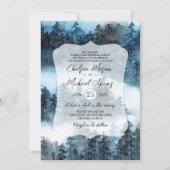 TOUT ÉVÉNEMENT - Invitation Forêt d'Hiver (Devant)