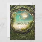 TOUT ÉVÉNEMENT - Invitation Forêt Enchantée (Devant)