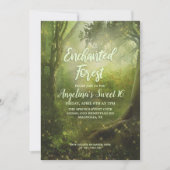 TOUT ÉVÉNEMENT - Invitation Forêt Enchantée (Devant)