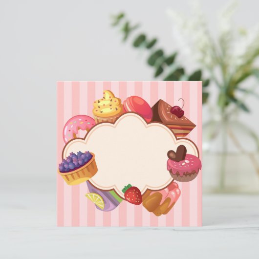 Tout événement Sweets Invitation (Debout devant)