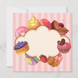Tout événement Sweets Invitation