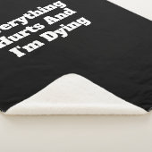 Tout fait mal et je meurs de couverture Sherpa (3/4)