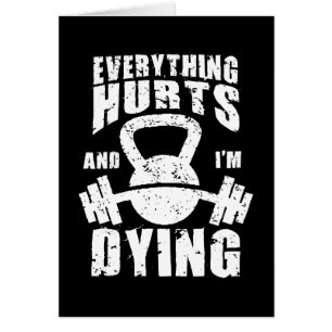 Tout fait mal et je suis en train de mourir - Drôl